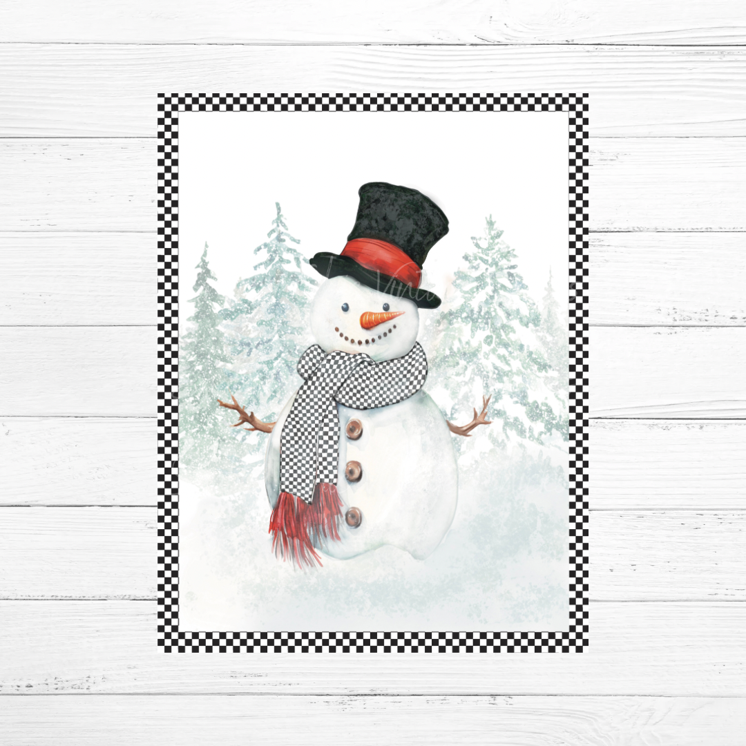 Whimsical Snowman