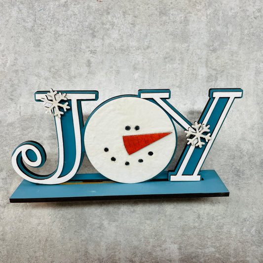 JOY Snowman Shelf Sitter