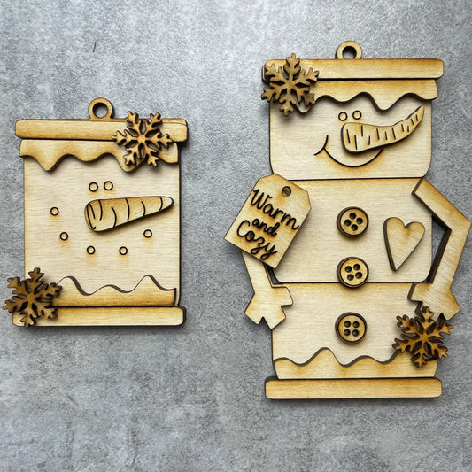 S'more Christmas tags / Ornaments