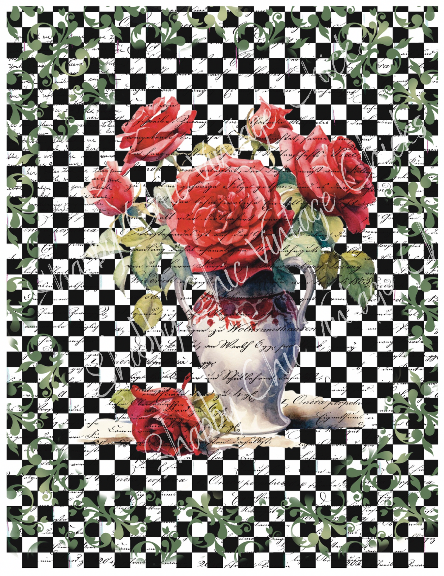 Whimsical Roses