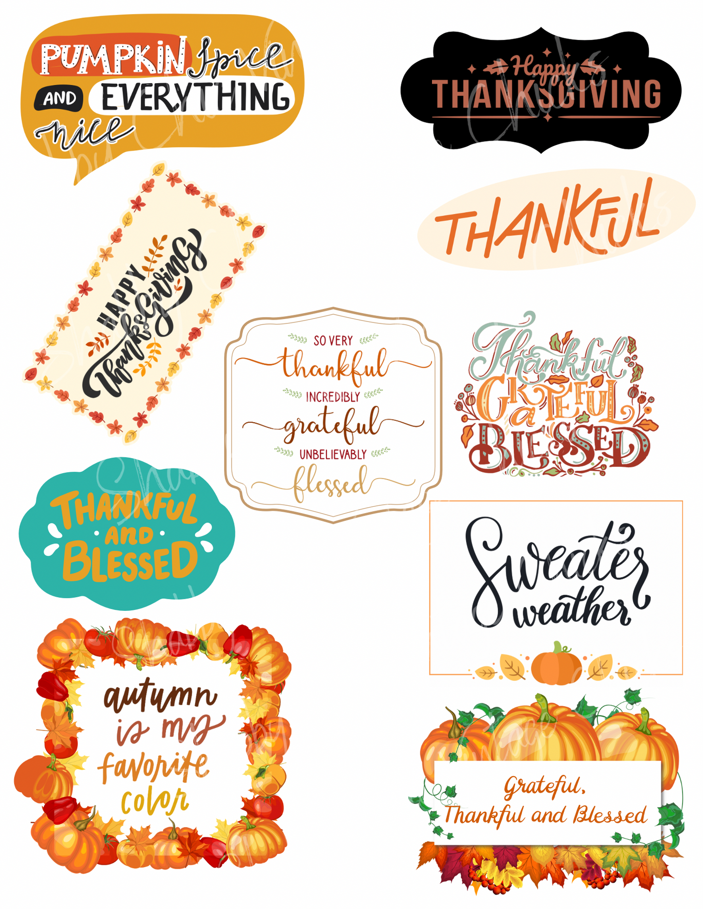 Cozy Fall Expressions