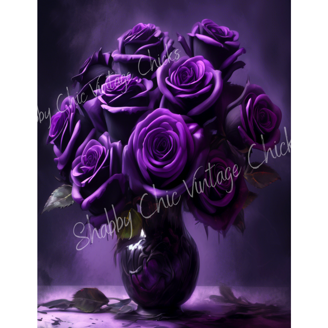 Violet Roses
