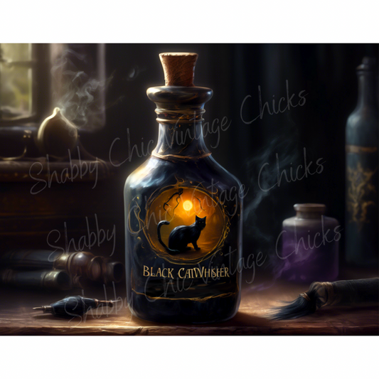 Black Cat Whisker Potion