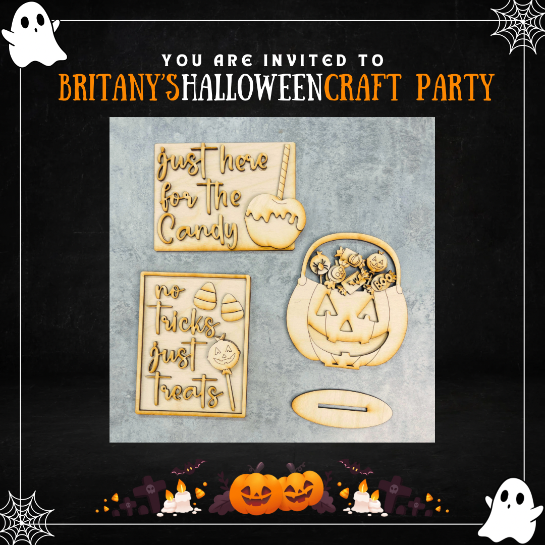 Britany’s Halloween Craft Party!
