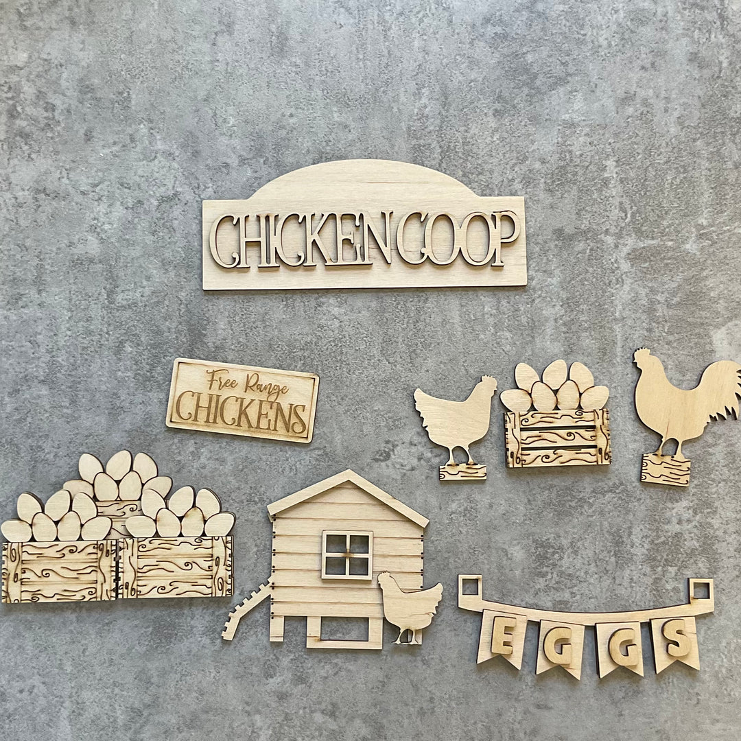 Chicken Coop Model T/ Barn Add-on