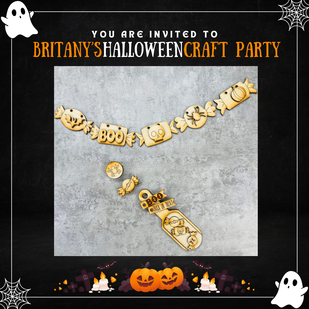 Britany’s Halloween Craft Party!