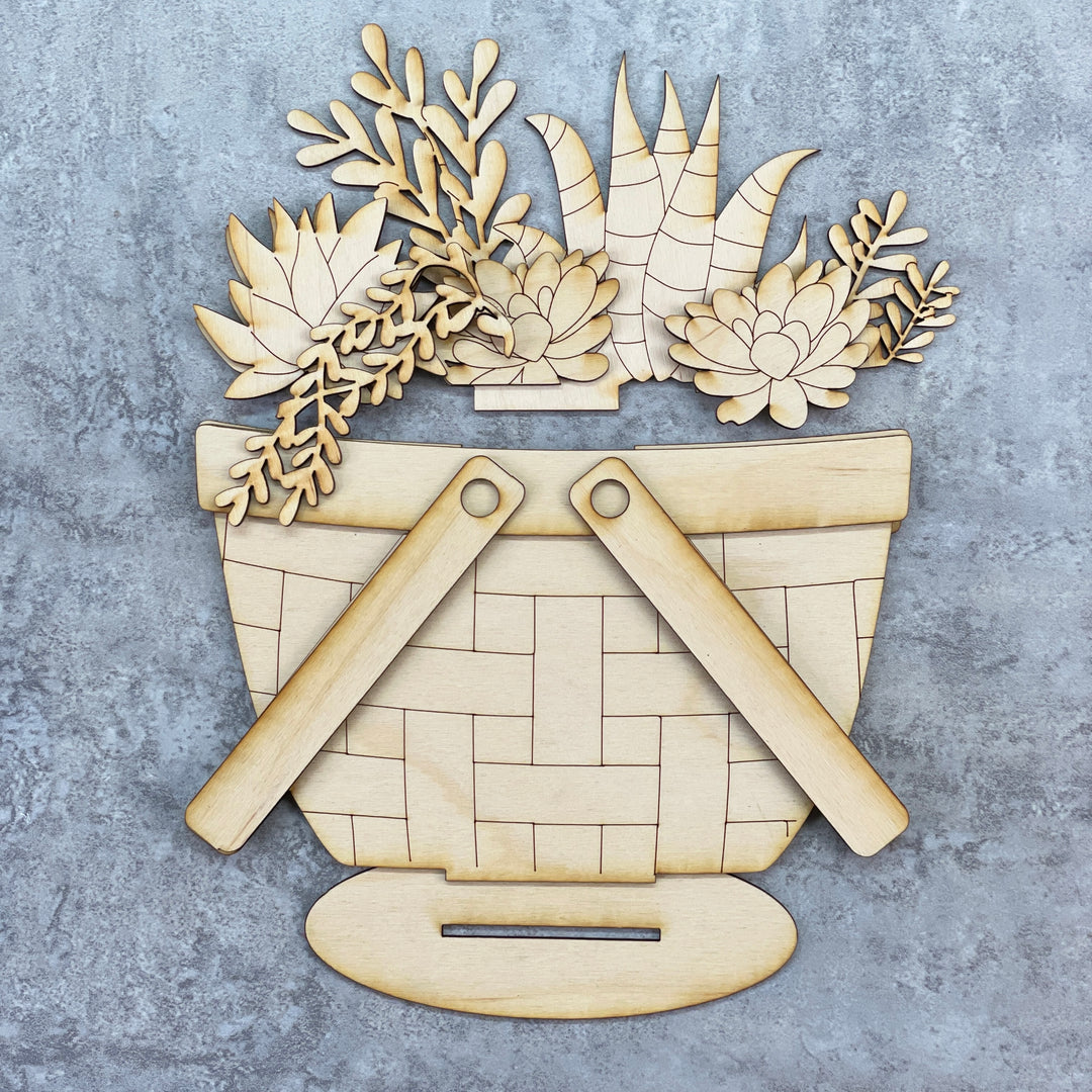 Succulents Insert For Basket