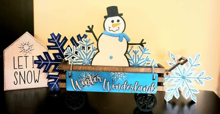 Winter Wonderland Wagon Accessories
