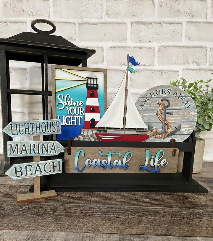Nautical Coastal Life Wagon Add-on