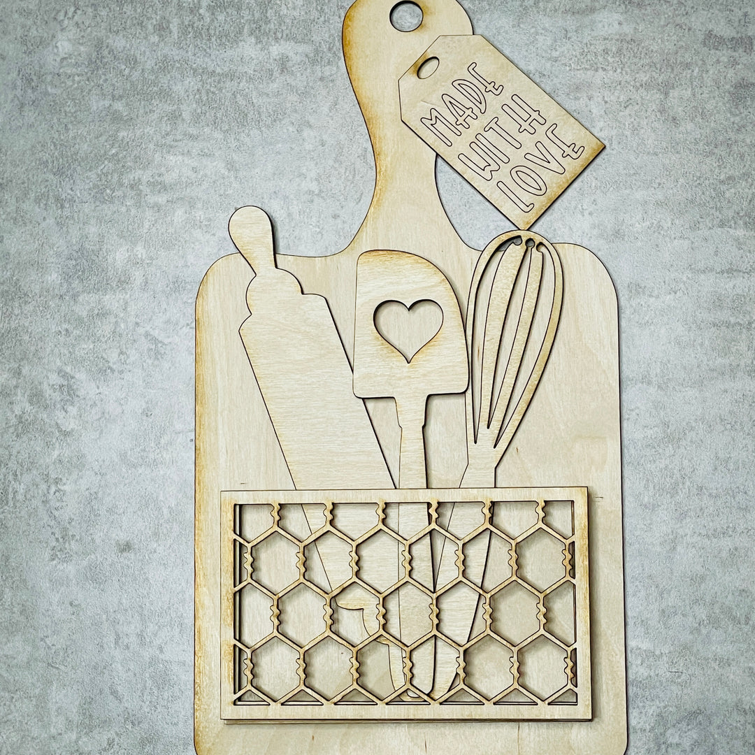 Made with Love Interchangeable Cutting Board Add-on