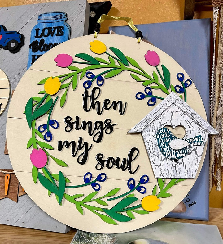 Then Sings My Soul 15" Round