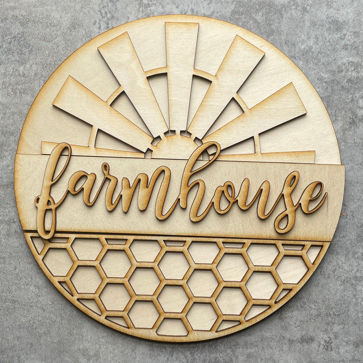 10" Farmhouse Round