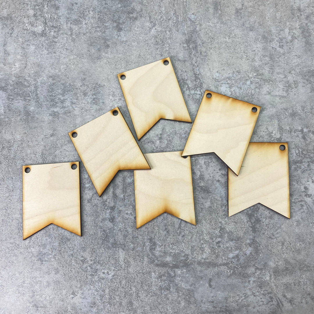 6 Piece Banner Blanks