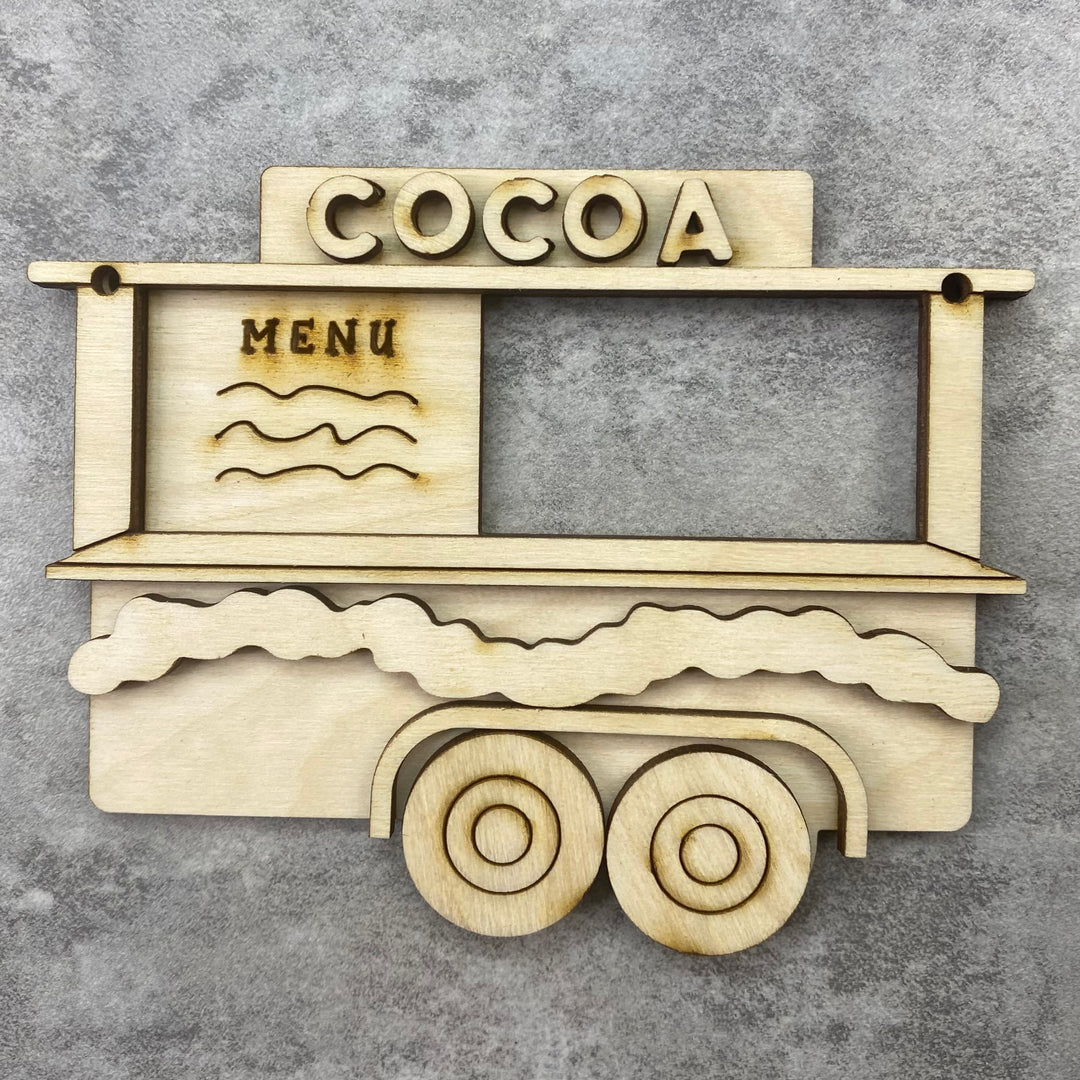 Cocoa Cart Ornament