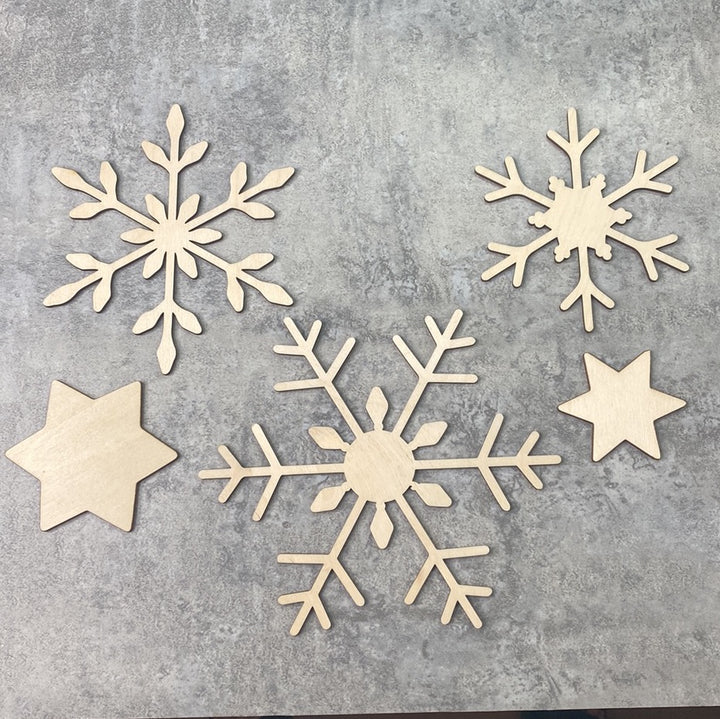 Snowflake Pattern Cutouts