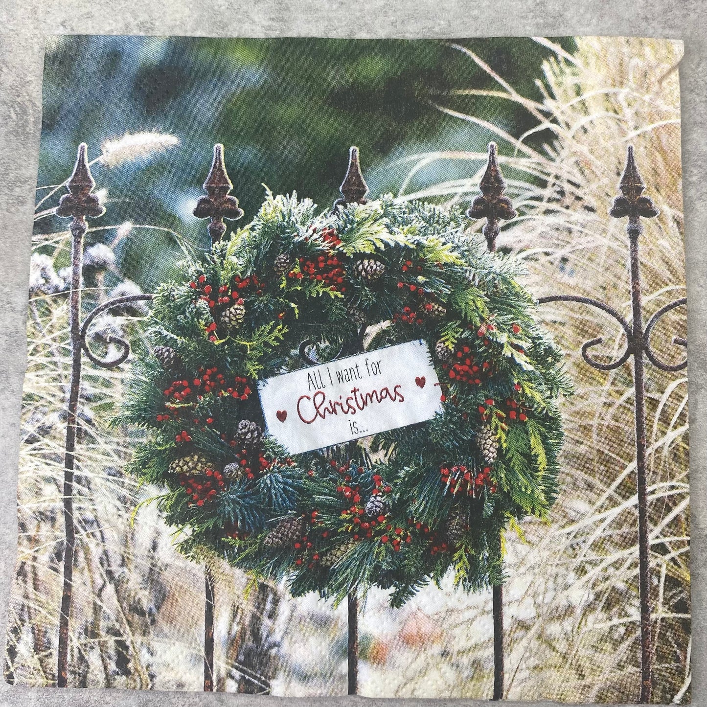 Wreath on a Fence