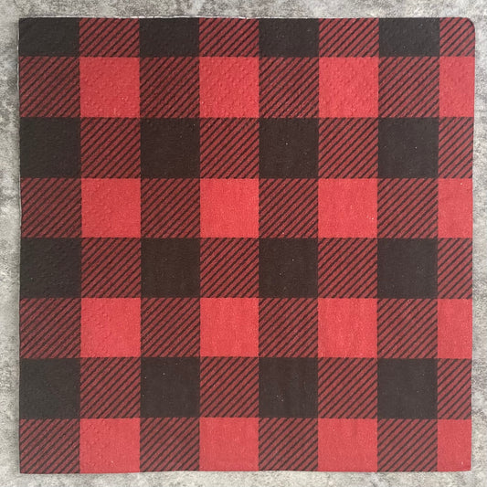 Cocktail Buffalo Plaid