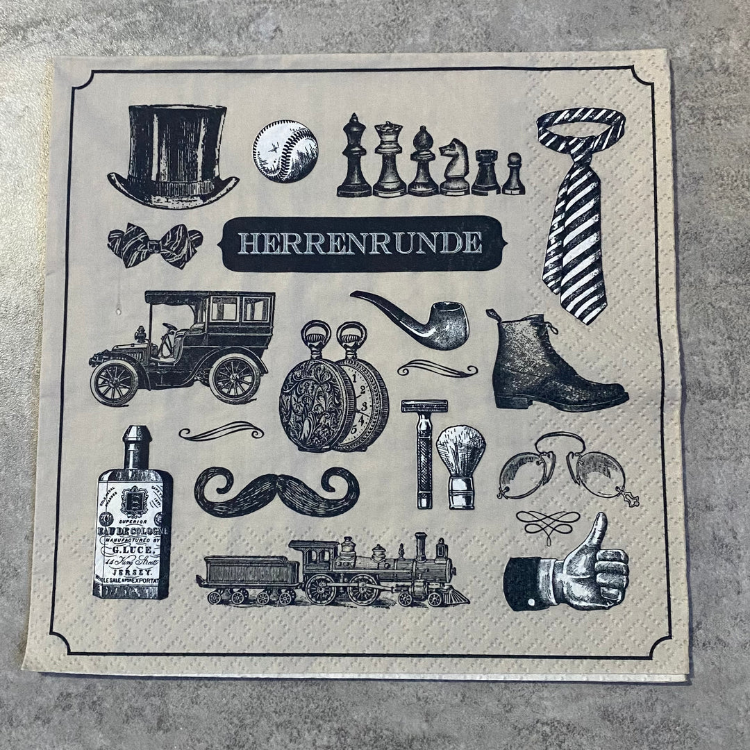 Herrenrunde Napkin