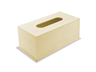 10"x5.3"x4.7" Wood Tissue Box